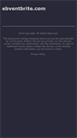 Mobile Screenshot of ebventbrite.com